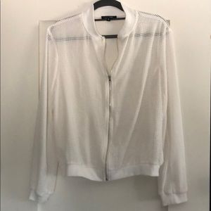 White mesh jacket